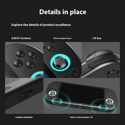 Portable Retro Gaming Console – Classic Handheld Game Console with HD Entertainment